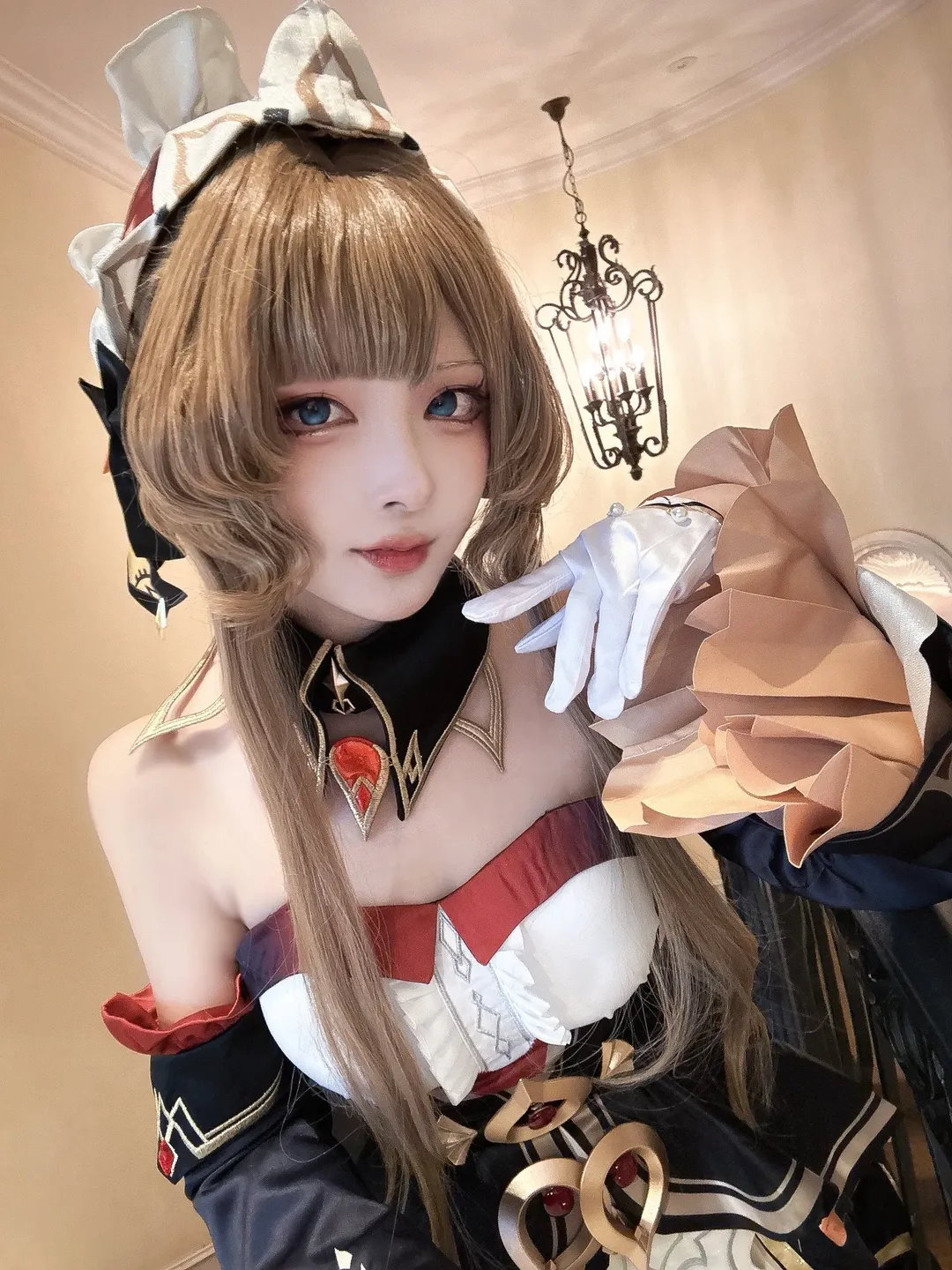 原神, 哥伦比娅cos, 二次元cosplay, 原神cos, 服装细节