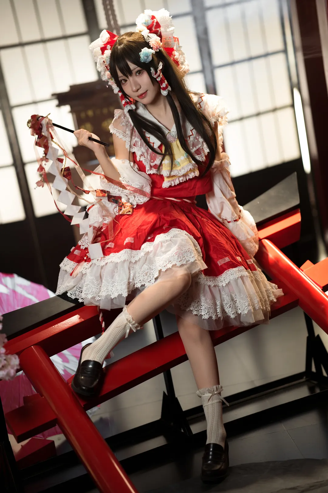 cosplay, Reimu Hakurei Cosplay, Touhou Project, Reimu, Shinto shrine - Image 4