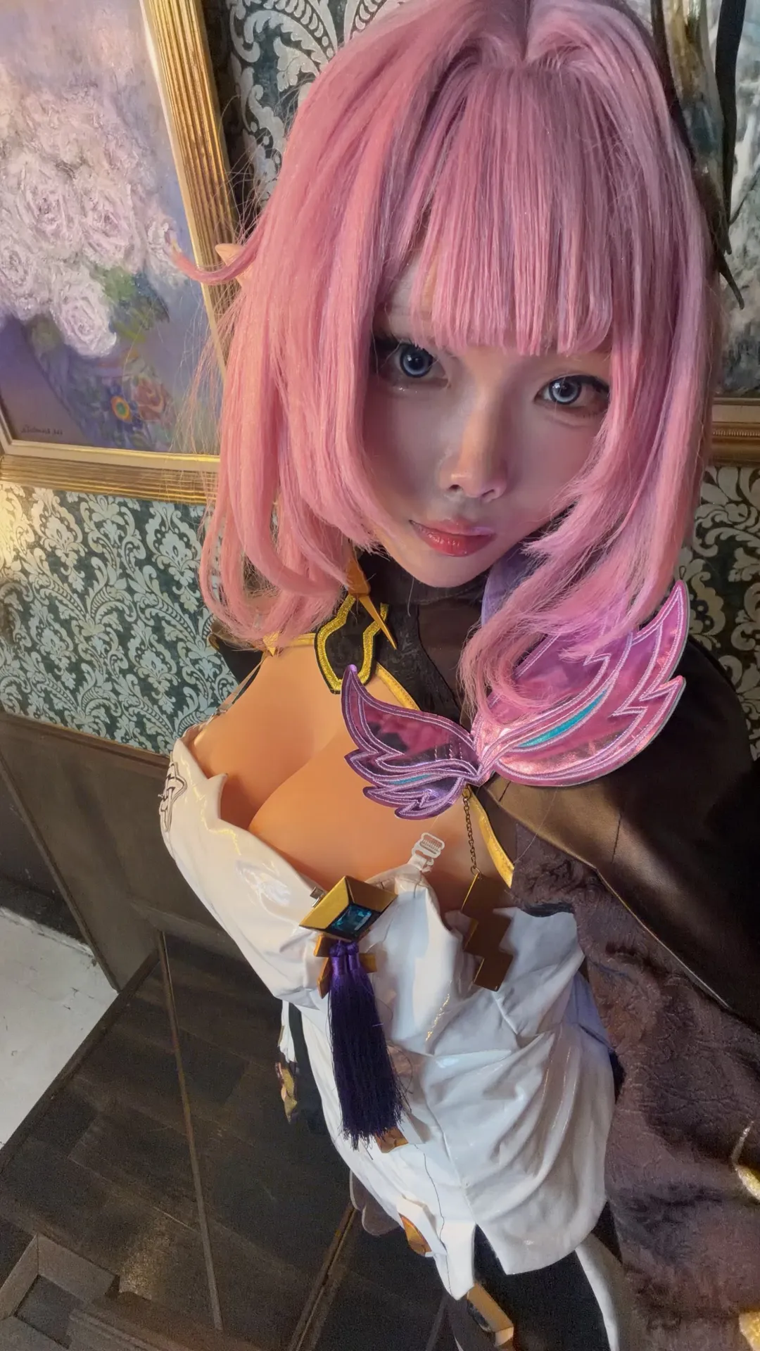 爱莉希雅cos, 崩坏3, cosplay穿搭, 二次元角色还原, 摄影自拍 - 第1张