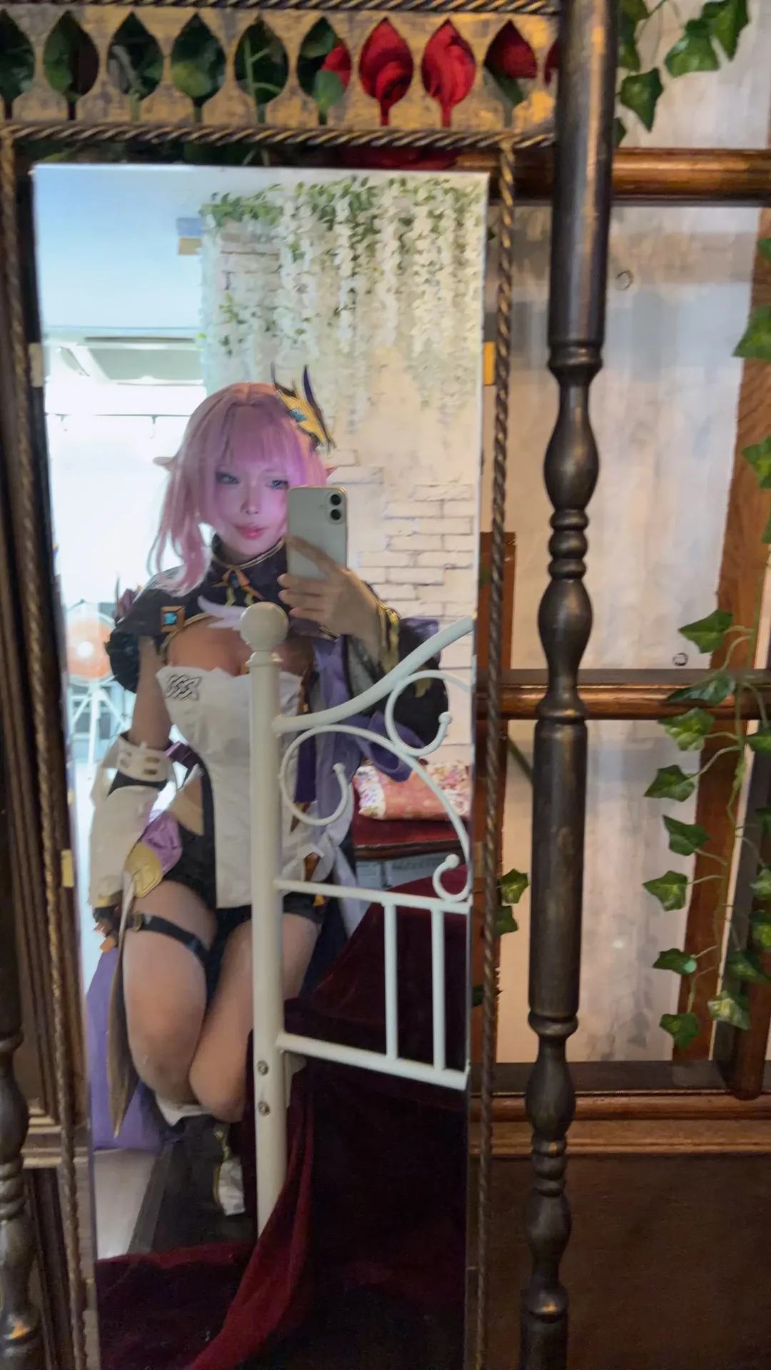 爱莉希雅cos, 崩坏3, cosplay穿搭, 二次元角色还原, 摄影自拍