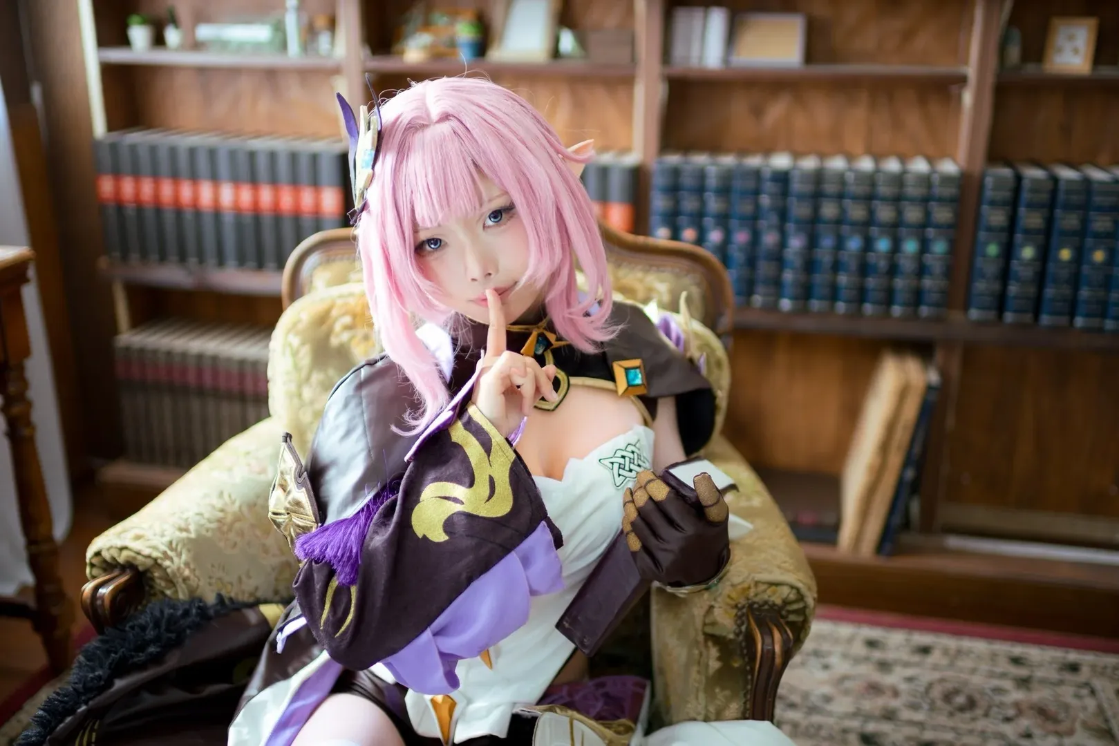 爱莉希雅cos, 崩坏3, 角色扮演, Cosplay摄影, 二次元还原