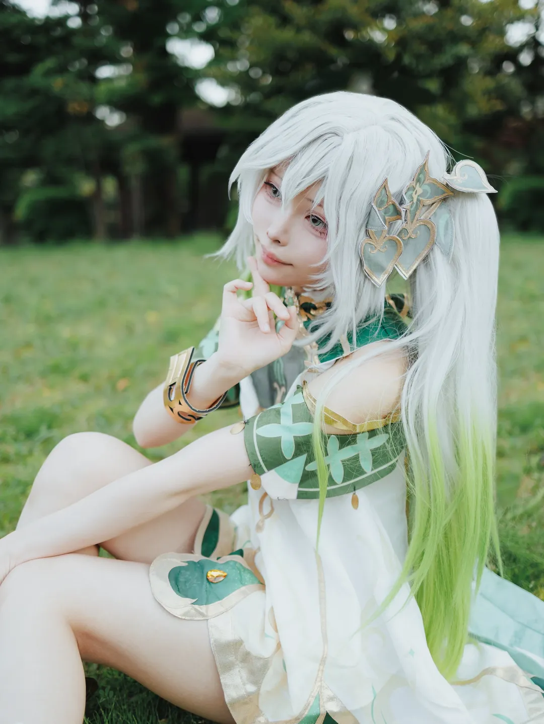 原神, 纳西妲cos, 草神, 户外cos, cosplay摄影
