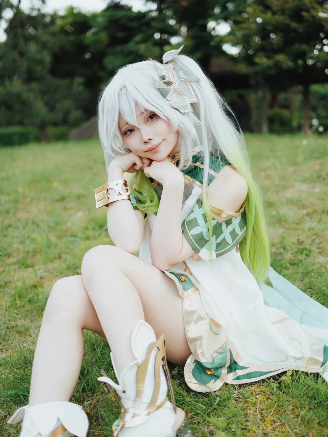 Genshin Impact, Nahida Cosplay, Dendro Archon, Outdoor cosplay, Cosplay photography - Image 2