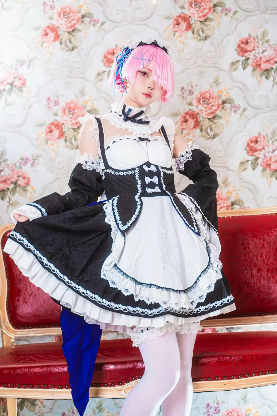 Maid outfit, Re:ZERO -Starting Life in Another World-, Anime cosplay, Ram cosplay, Re:Zero - Image 1