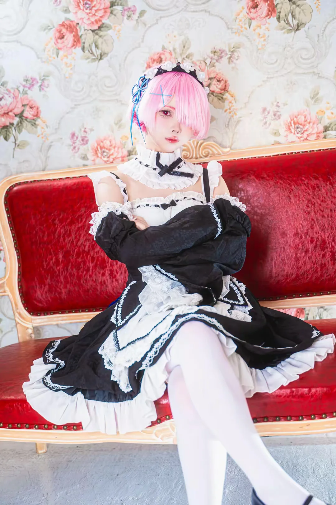 Maid outfit, Re:ZERO -Starting Life in Another World-, Anime cosplay, Ram cosplay, Re:Zero - Image 2