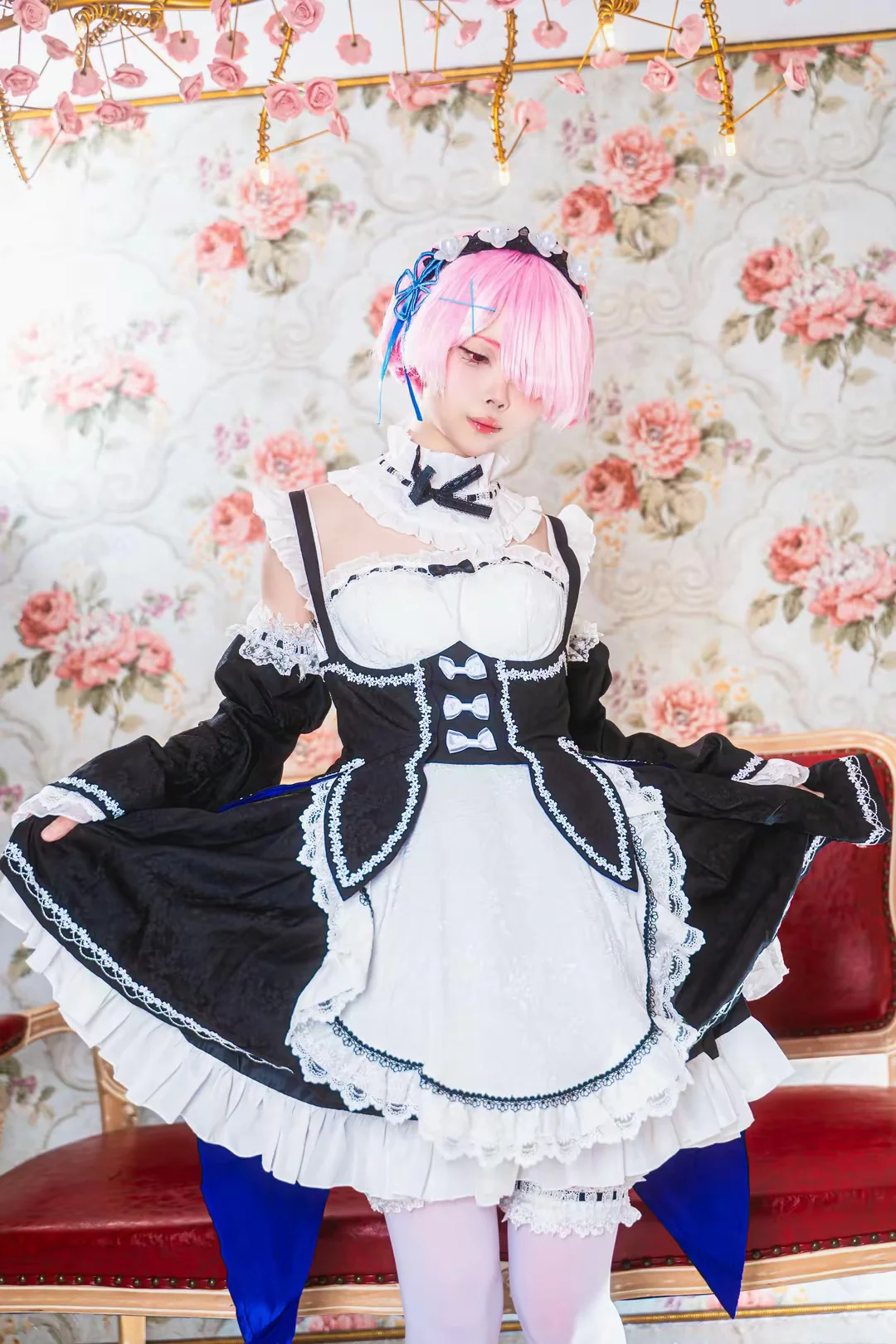 Maid outfit, Re:ZERO -Starting Life in Another World-, Anime cosplay, Ram cosplay, Re:Zero - Image 3