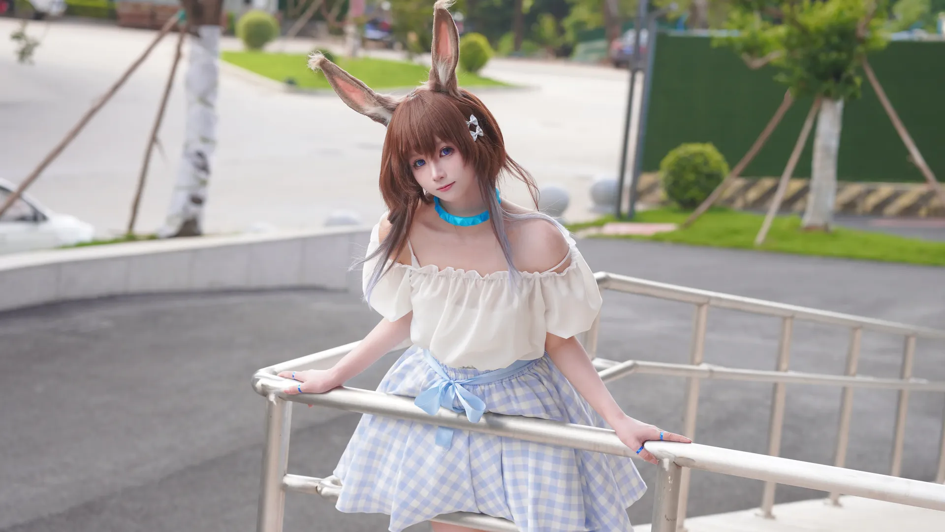 二次元摄影, 明日方舟, 夏日穿搭, 阿米娅cos, cosplay日常 - 第3张