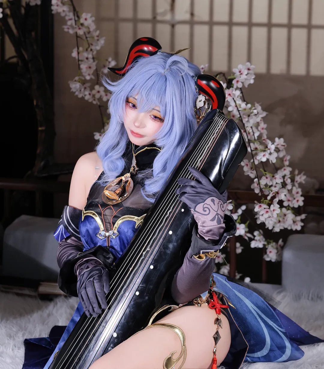 原神, 甘雨cos, 二次元少女, 循循守月, 古风摄影 - 第3张