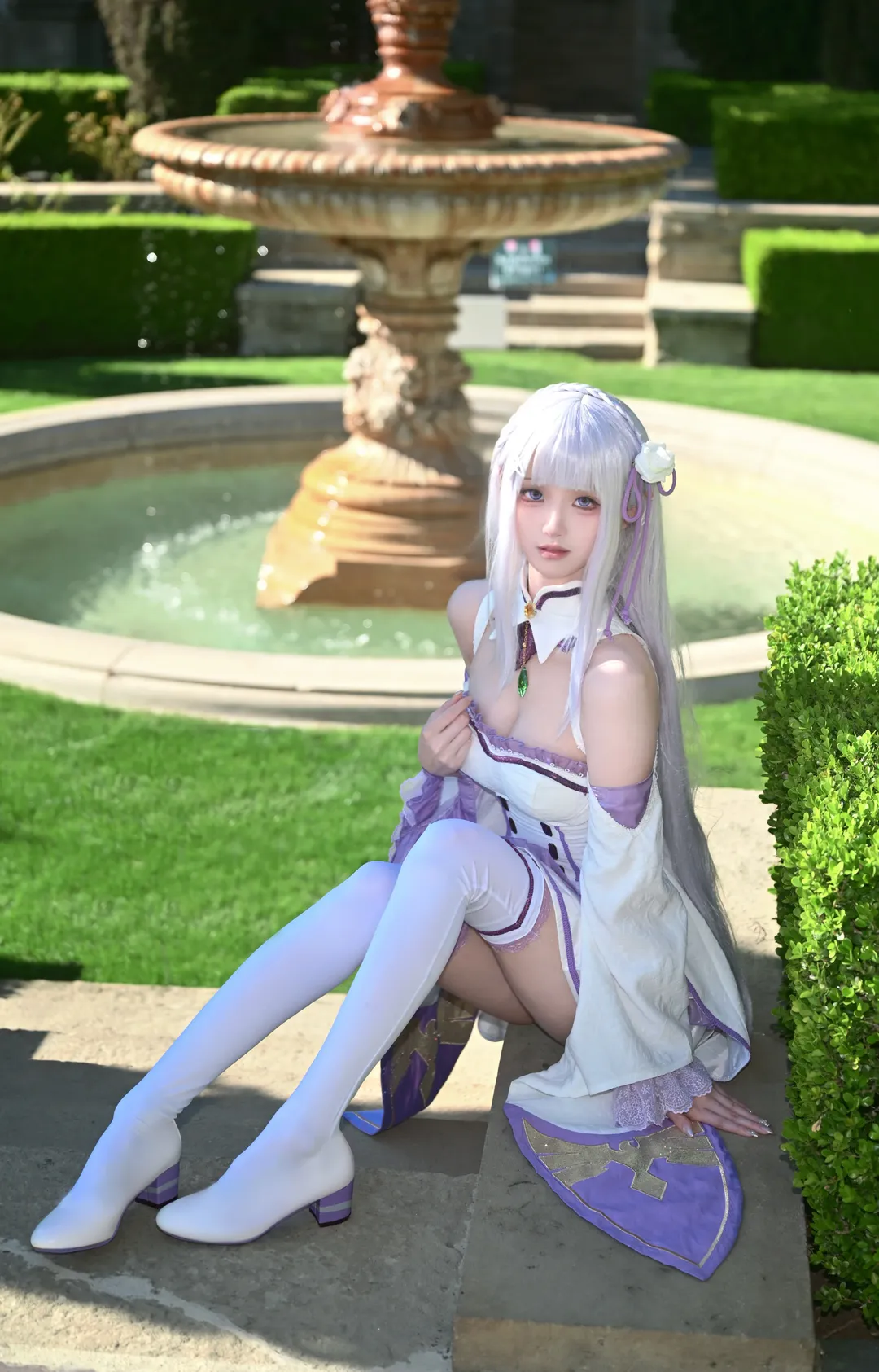 Cosplay, Re:ZERO -Starting Life in Another World-, Emilia cosplay, Greystone Mansion, Lia doll - Image 2