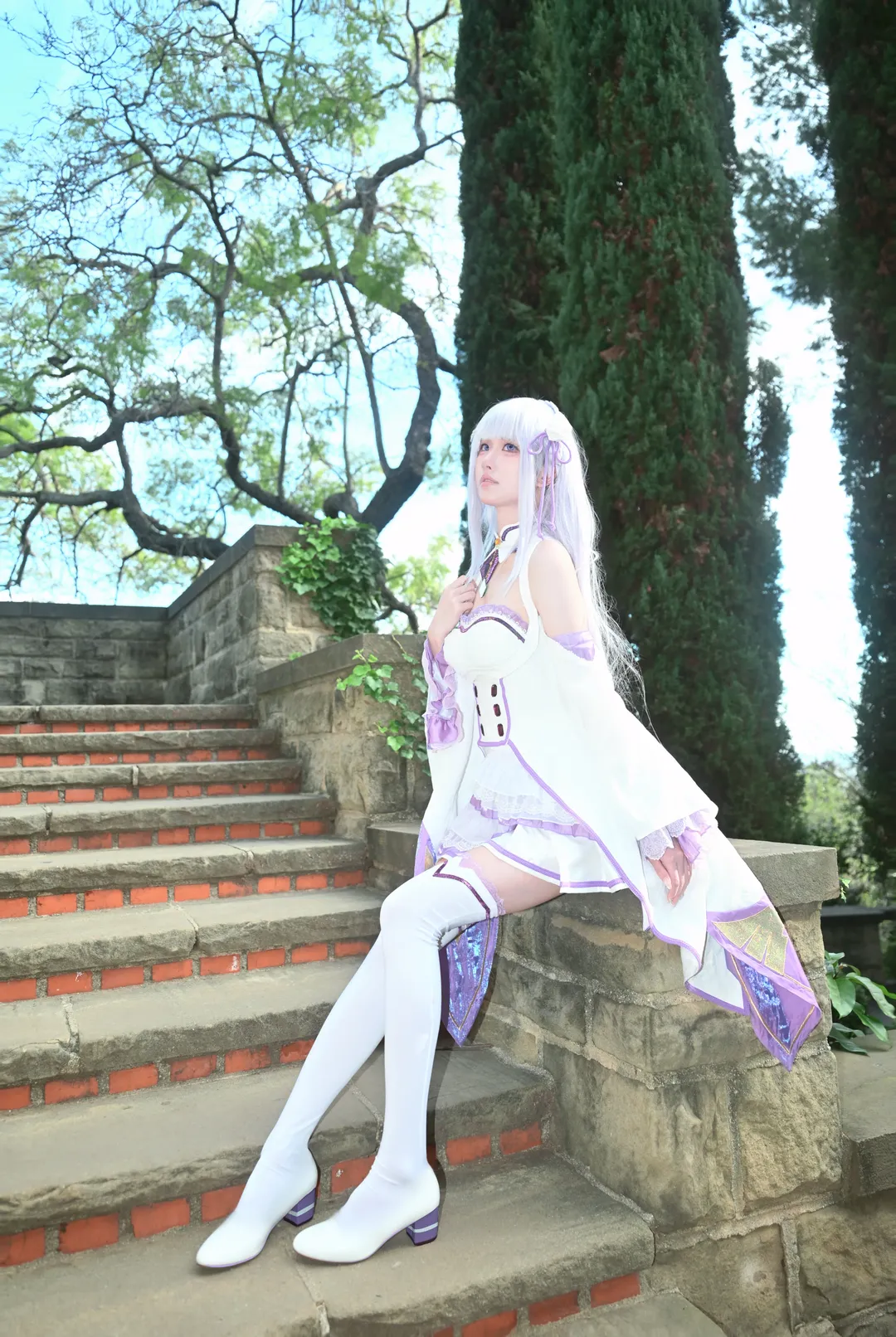 Cosplay, Re:ZERO -Starting Life in Another World-, Emilia cosplay, Greystone Mansion, Lia doll - Image 3