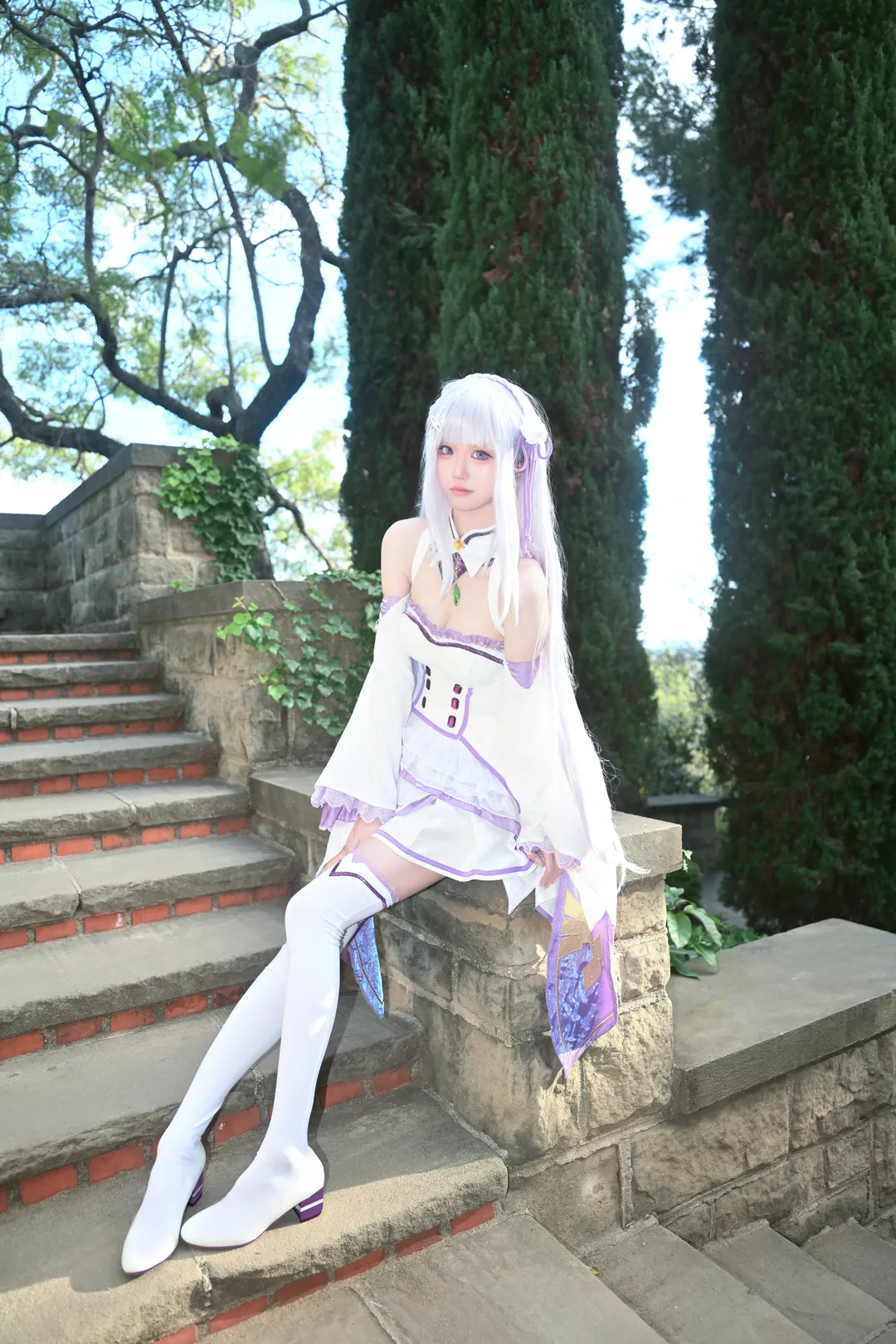 Cosplay, Re:ZERO -Starting Life in Another World-, Emilia cosplay, Greystone Mansion, Lia doll - Image 4