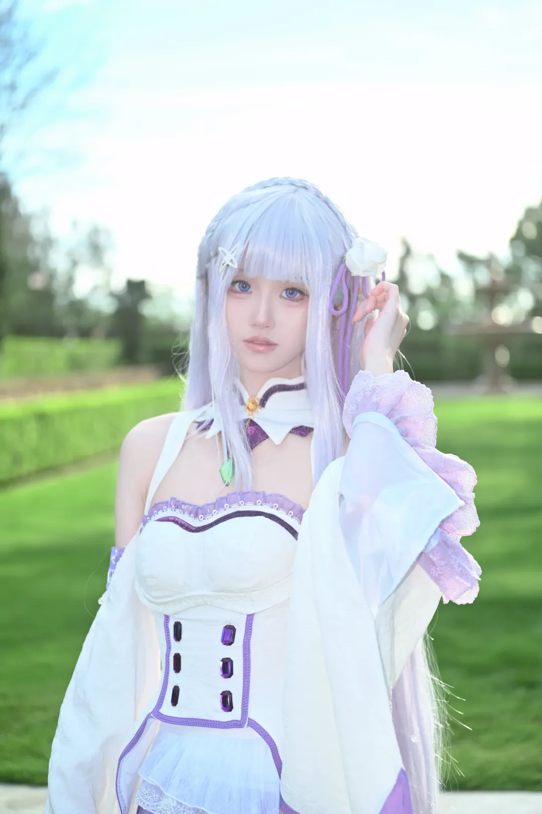 Cosplay, Re:ZERO -Starting Life in Another World-, Emilia cosplay, Greystone Mansion, Lia doll - Image 6