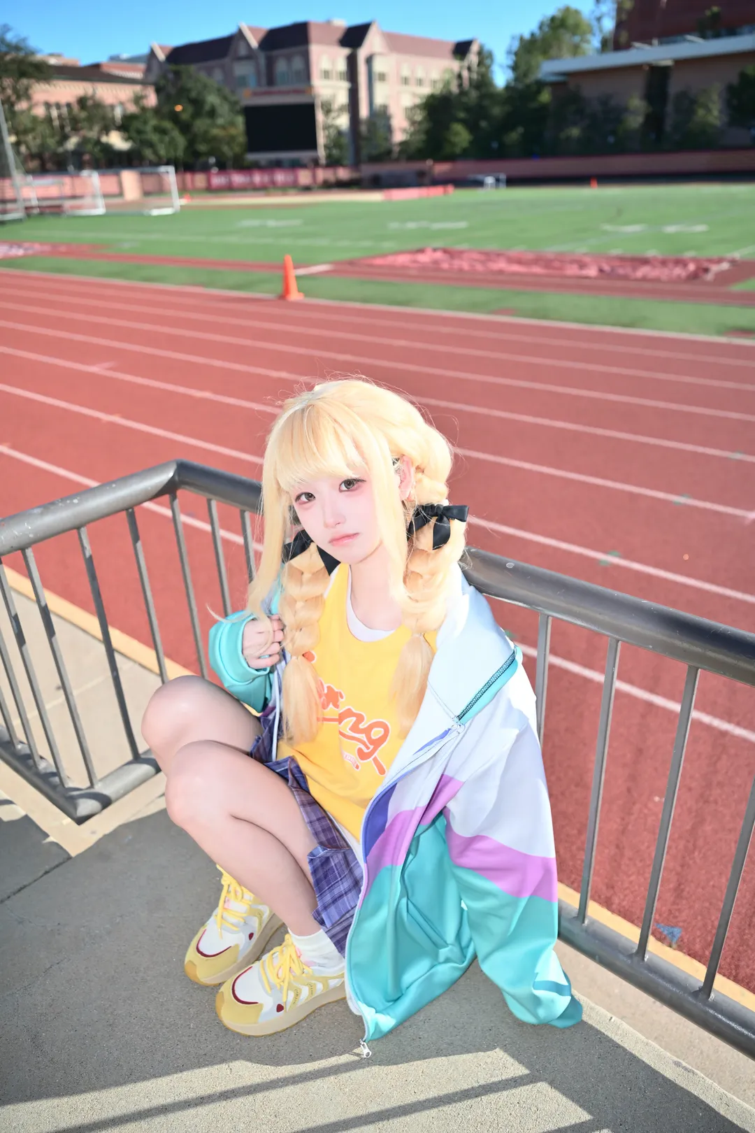 学園アイドルマスター, キャンパススタイル, 藤田ことね コスプレ, スポーティースタイル, アイドルメイク・スタイリング - 2枚目
