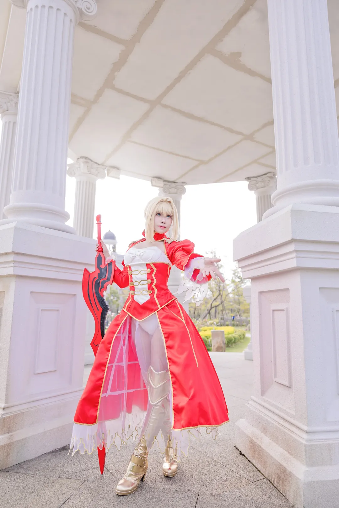 尼祿cos, Fate/Grand Order, fgocosplay, fatecosplay, 尼禄克劳狄乌斯 - 第3张