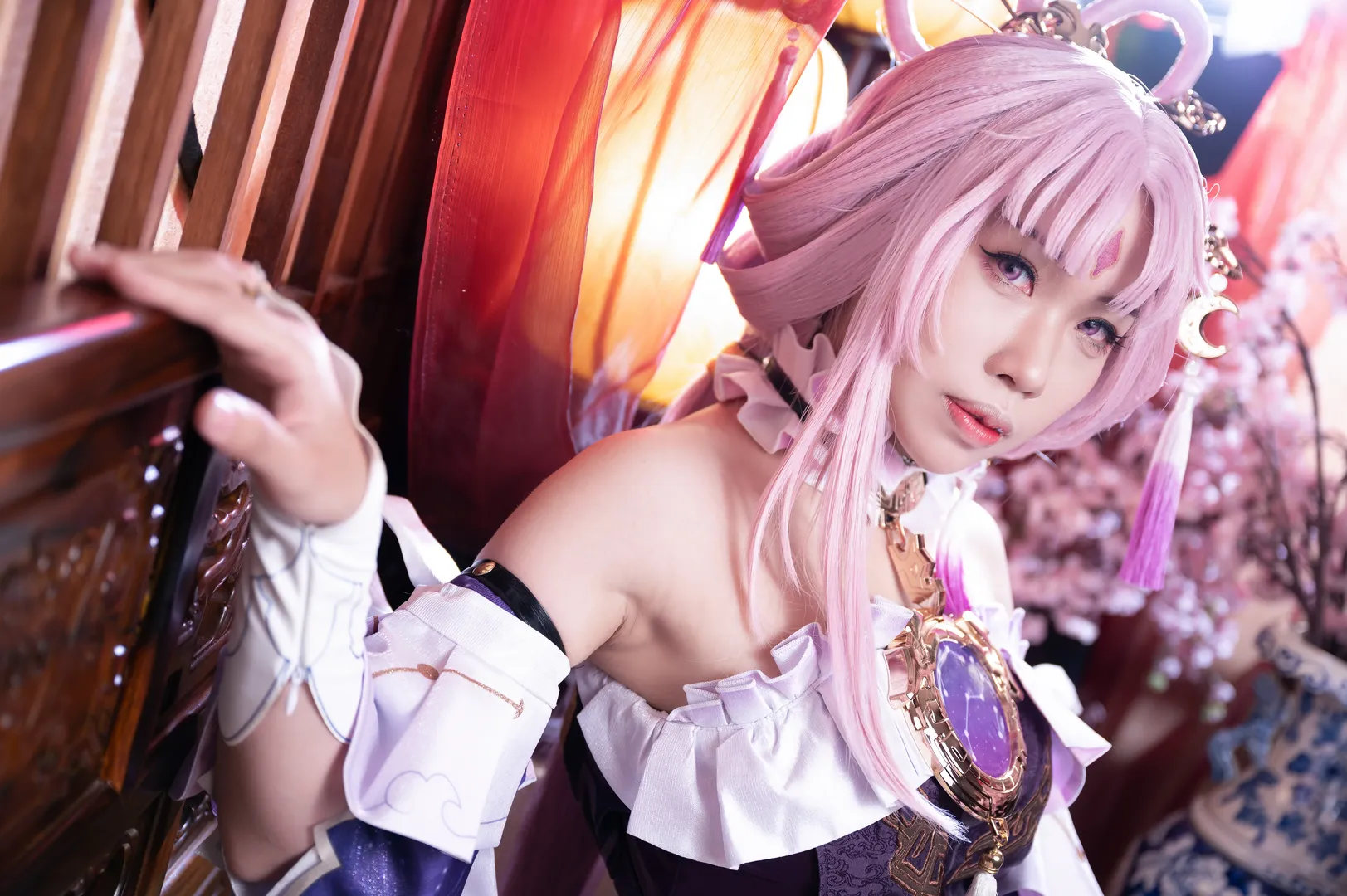 コスプレ, 崩壊：スターレイル, 崩壊：スターレイル, 符玄コスプレ, ウィッグスタイリング - 10枚目