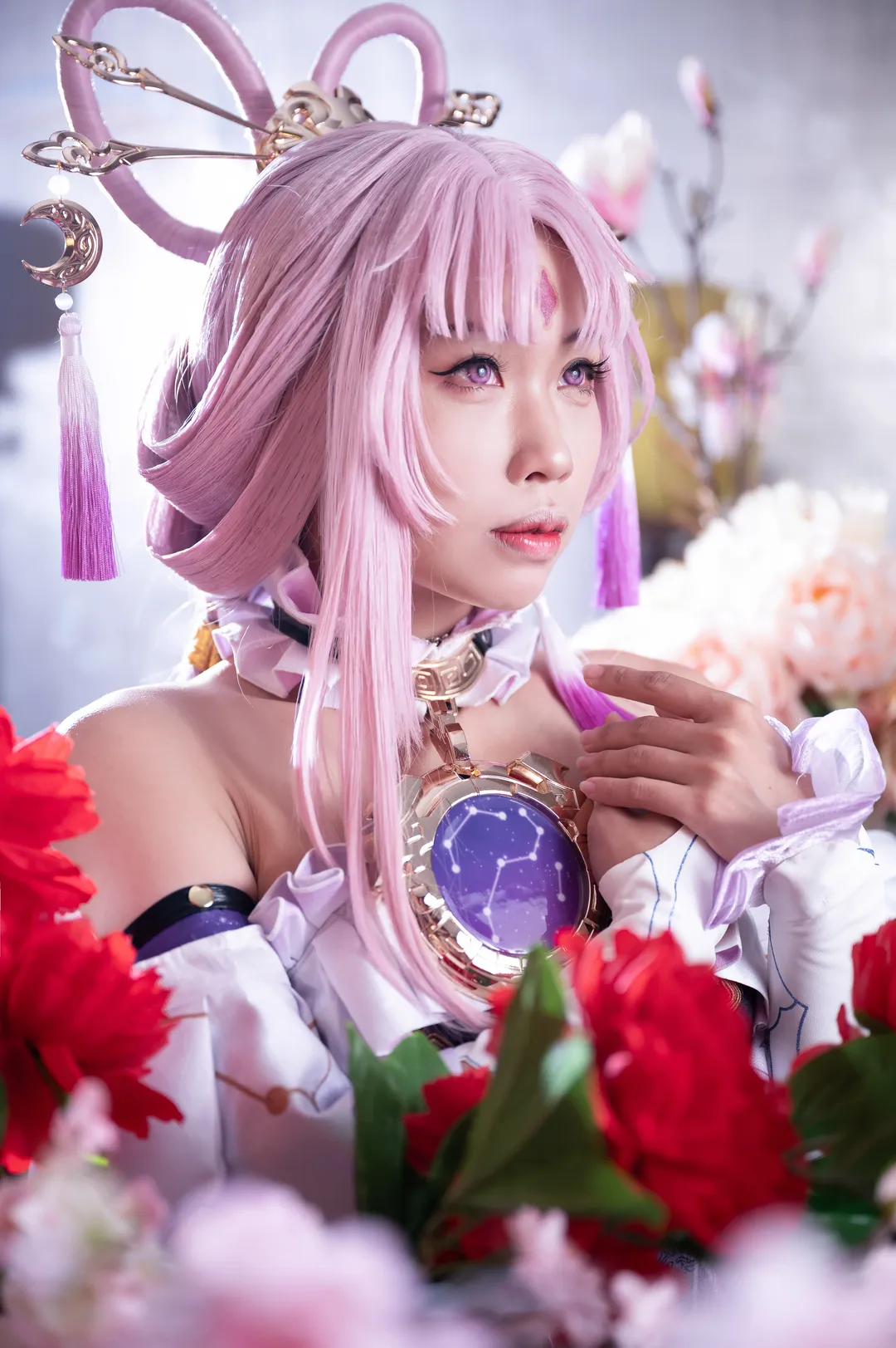 コスプレ, 崩壊：スターレイル, 崩壊：スターレイル, 符玄コスプレ, ウィッグスタイリング - 11枚目