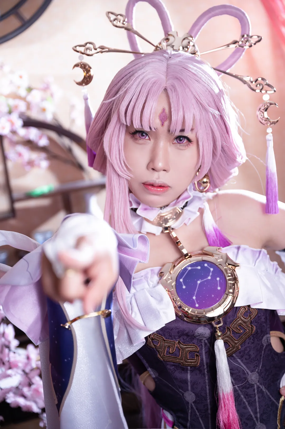 コスプレ, 崩壊：スターレイル, 崩壊：スターレイル, 符玄コスプレ, ウィッグスタイリング - 2枚目