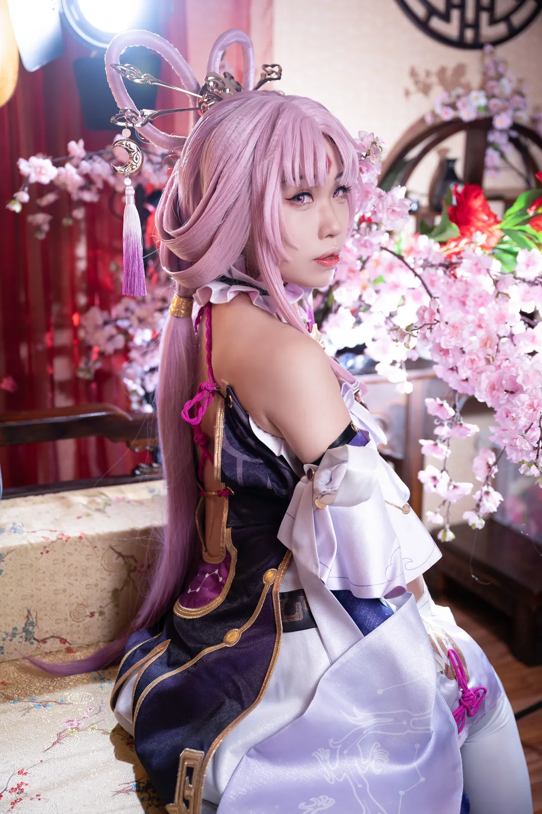 コスプレ, 崩壊：スターレイル, 崩壊：スターレイル, 符玄コスプレ, ウィッグスタイリング - 5枚目