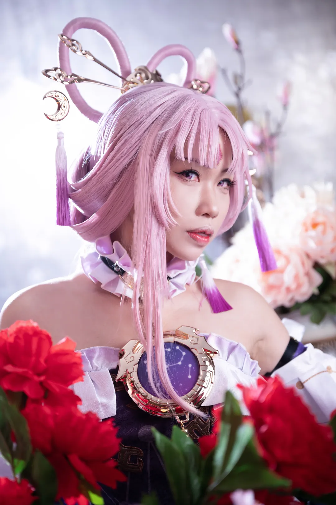 コスプレ, 崩壊：スターレイル, 崩壊：スターレイル, 符玄コスプレ, ウィッグスタイリング - 8枚目