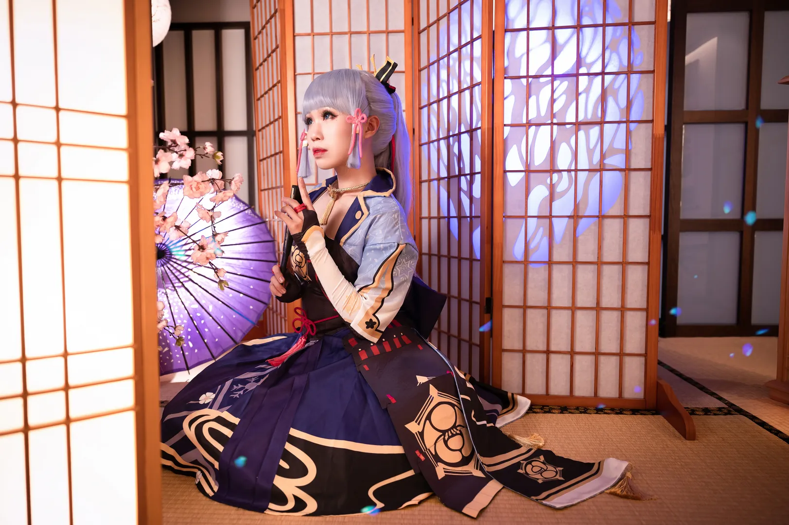 原神, 神里綾華 コスプレ, コスプレ撮影, 原神コスプレ, 稲妻キャラクター - 3枚目