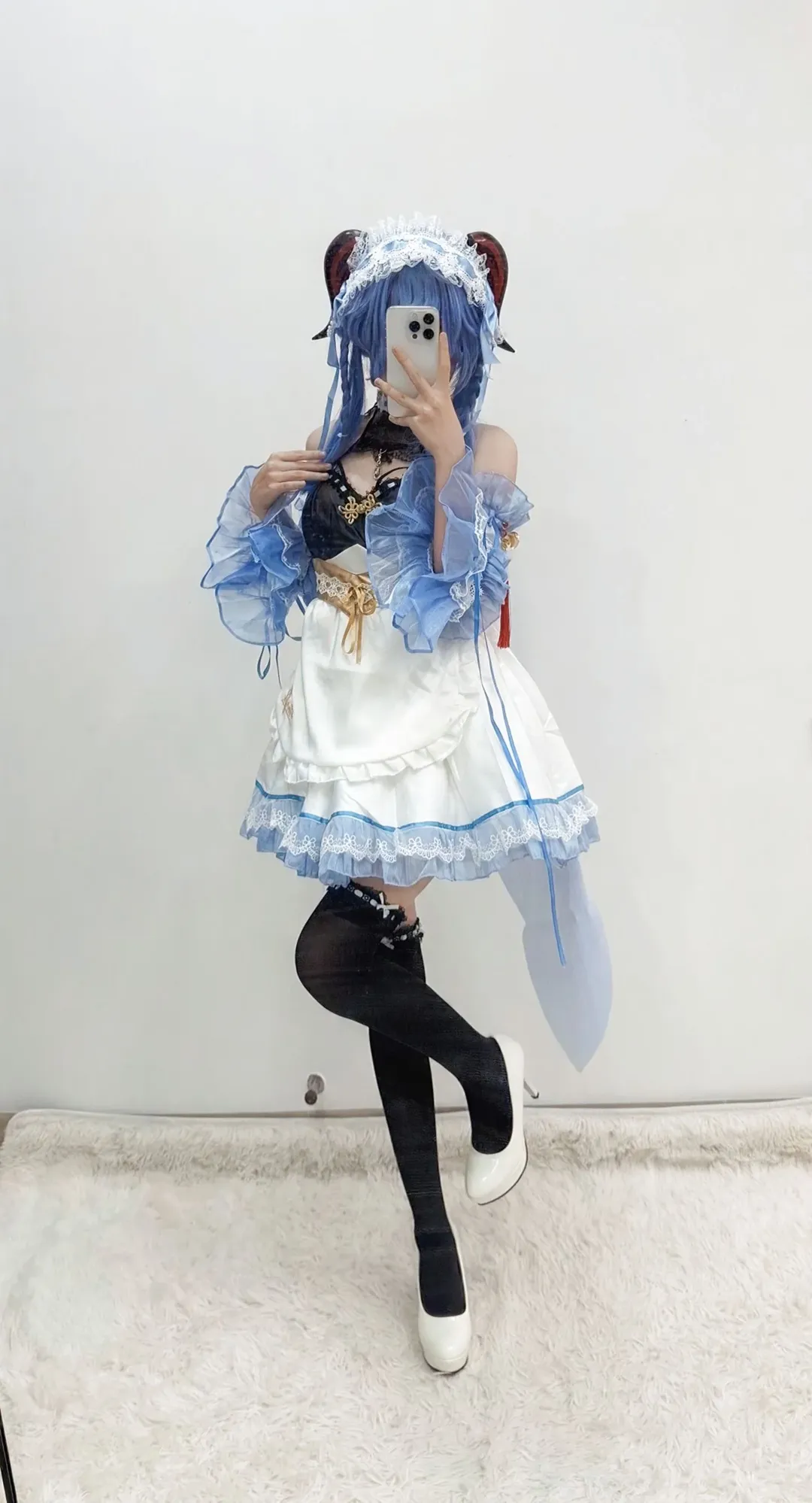 原神, 角色还原, 甘雨cos, cosplay, 冰之国