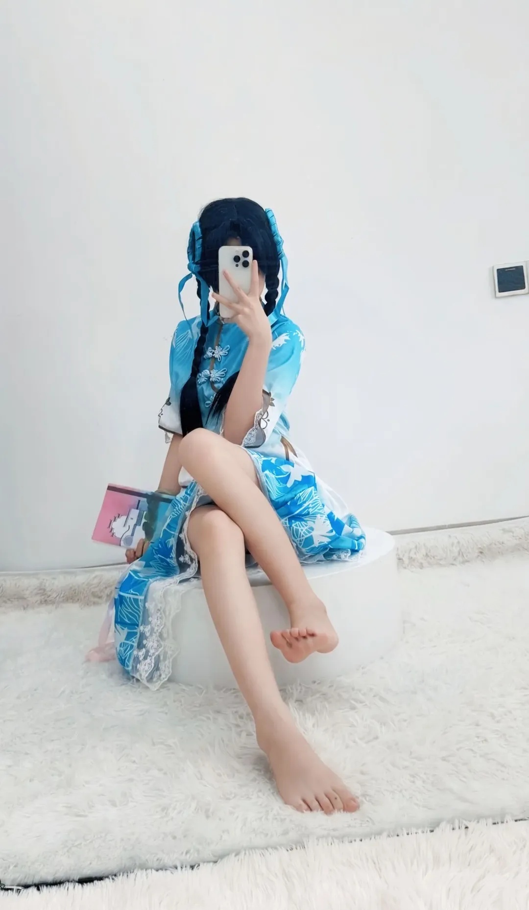 cosplay, 王者荣耀, 西施cos, 超自然氛围, 居家拍摄 - 第3张