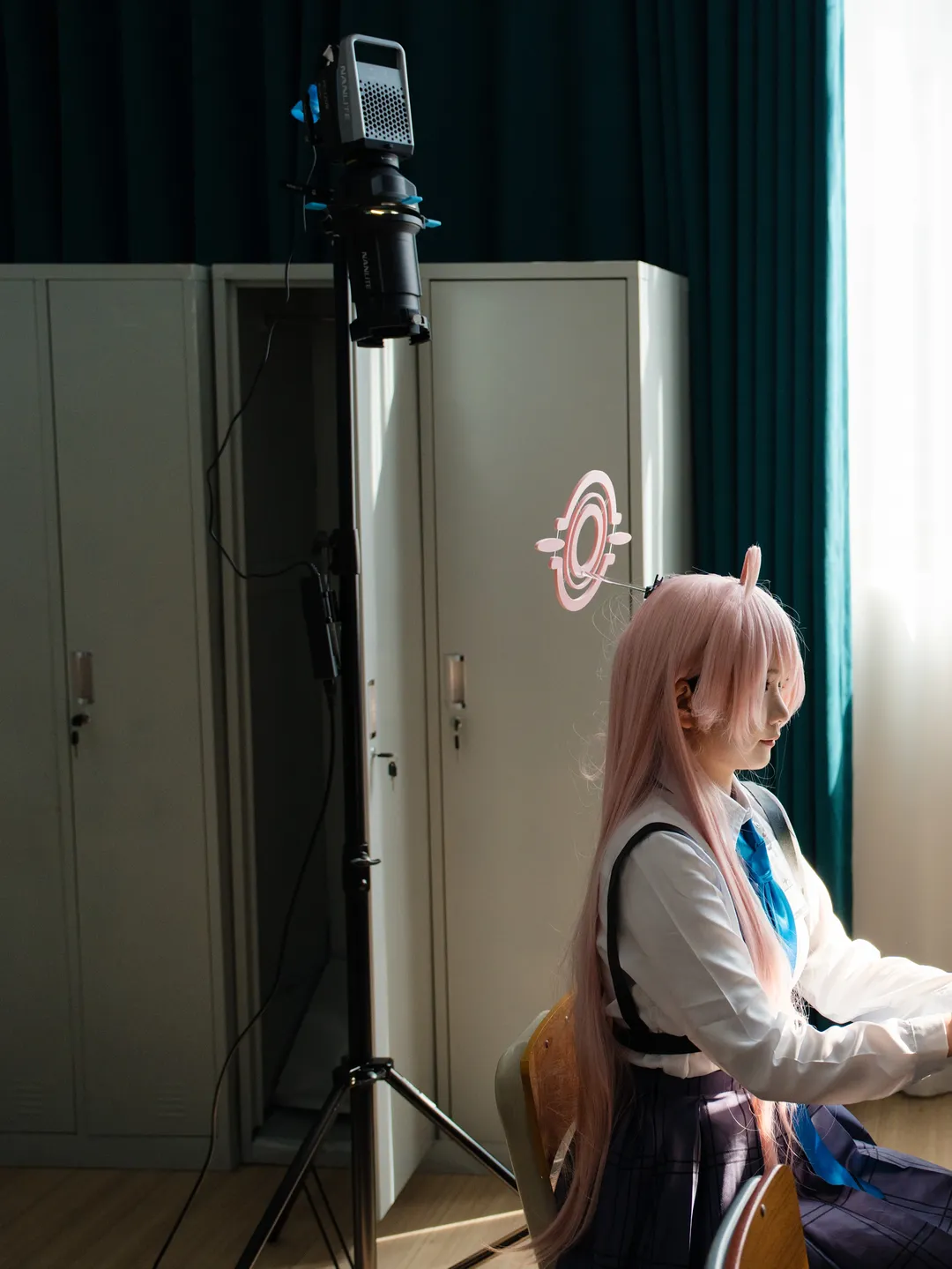 蔚蓝档案, 小鸟游星野cos, cosplay摄影, 二次元写真, 幕后花絮 - 第8张