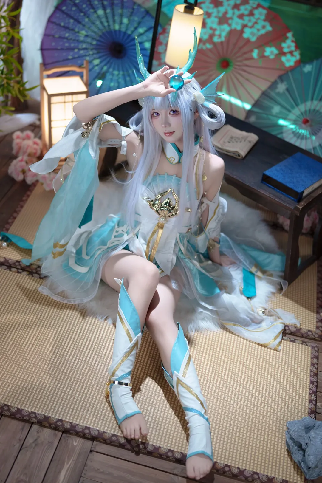 二次元撮影, オナー・オブ・キングス, 西施コスプレ, コスプレ撮影, 遊龍清影コスプレ - 2枚目