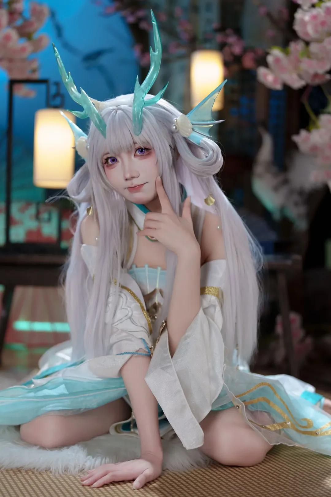 二次元撮影, オナー・オブ・キングス, 西施コスプレ, コスプレ撮影, 遊龍清影コスプレ - 4枚目