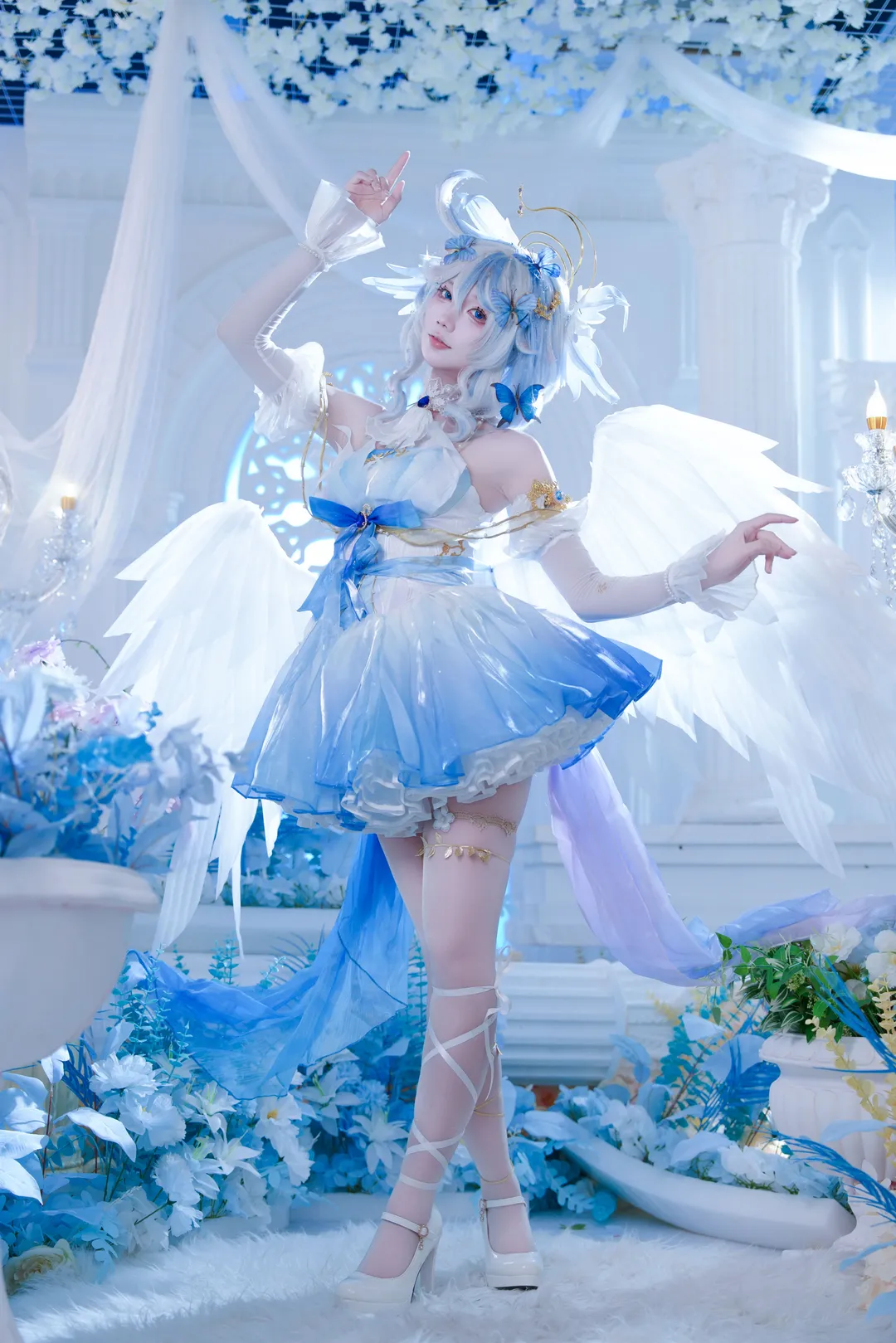 原神, 芙宁娜cos, cosplay摄影, 圣音时装, 二次元分享