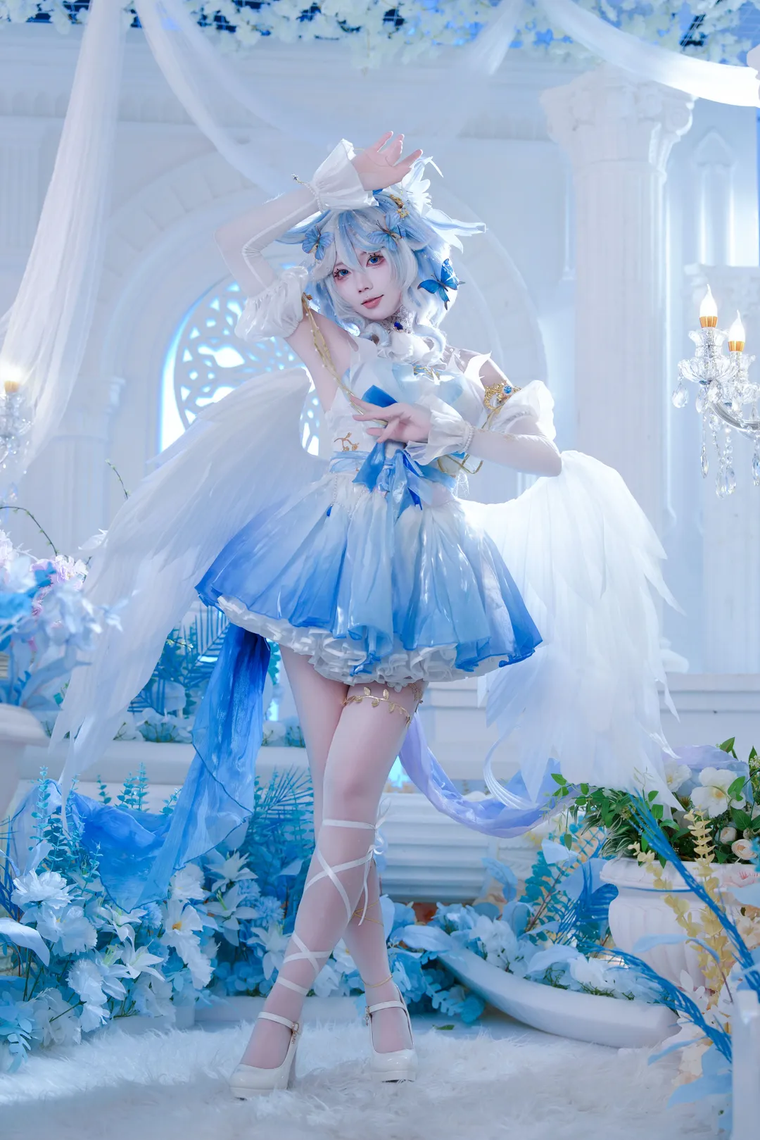 原神, フリーナ コスプレ, コスプレ撮影, 聖音衣装, 二次元共有 - 2枚目