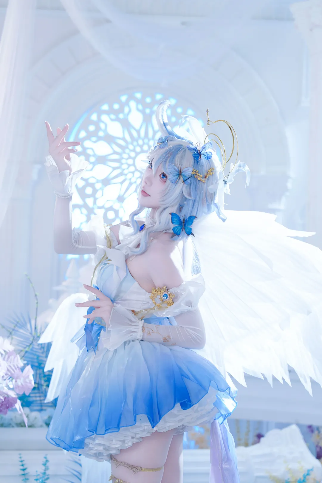 原神, フリーナ コスプレ, コスプレ撮影, 聖音衣装, 二次元共有 - 3枚目