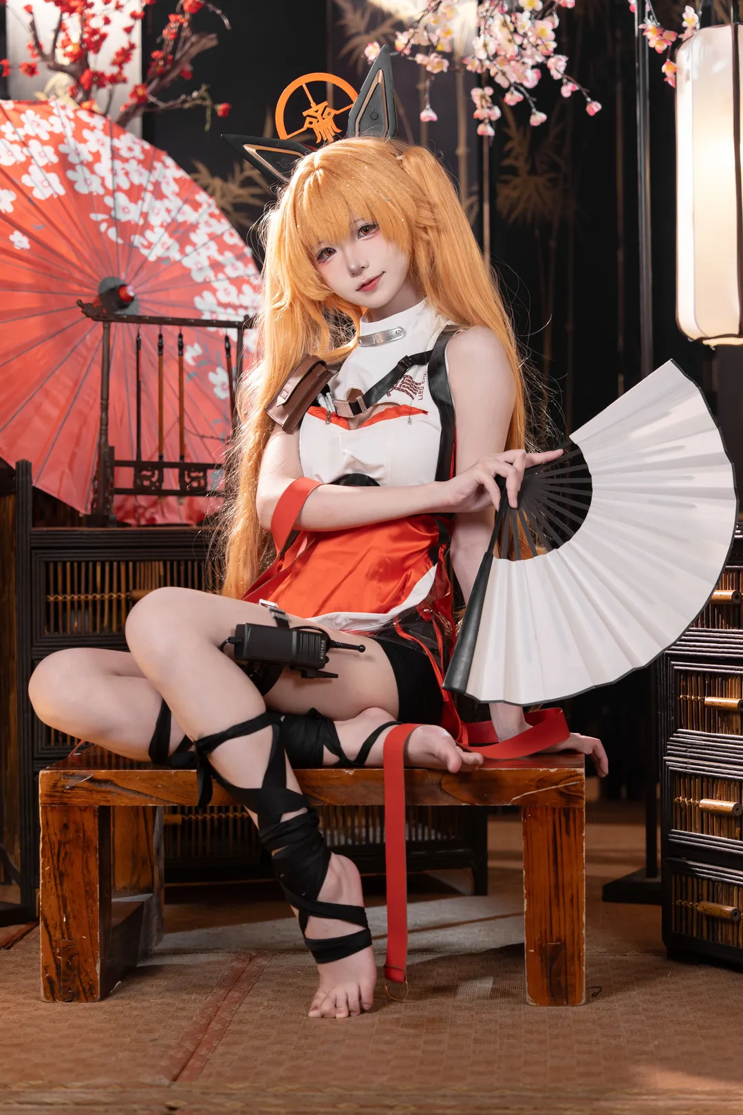 二次元撮影, 勝利の女神, 婴宁 コスプレ, 中華風コスプレ, 小狐仙のスタイル