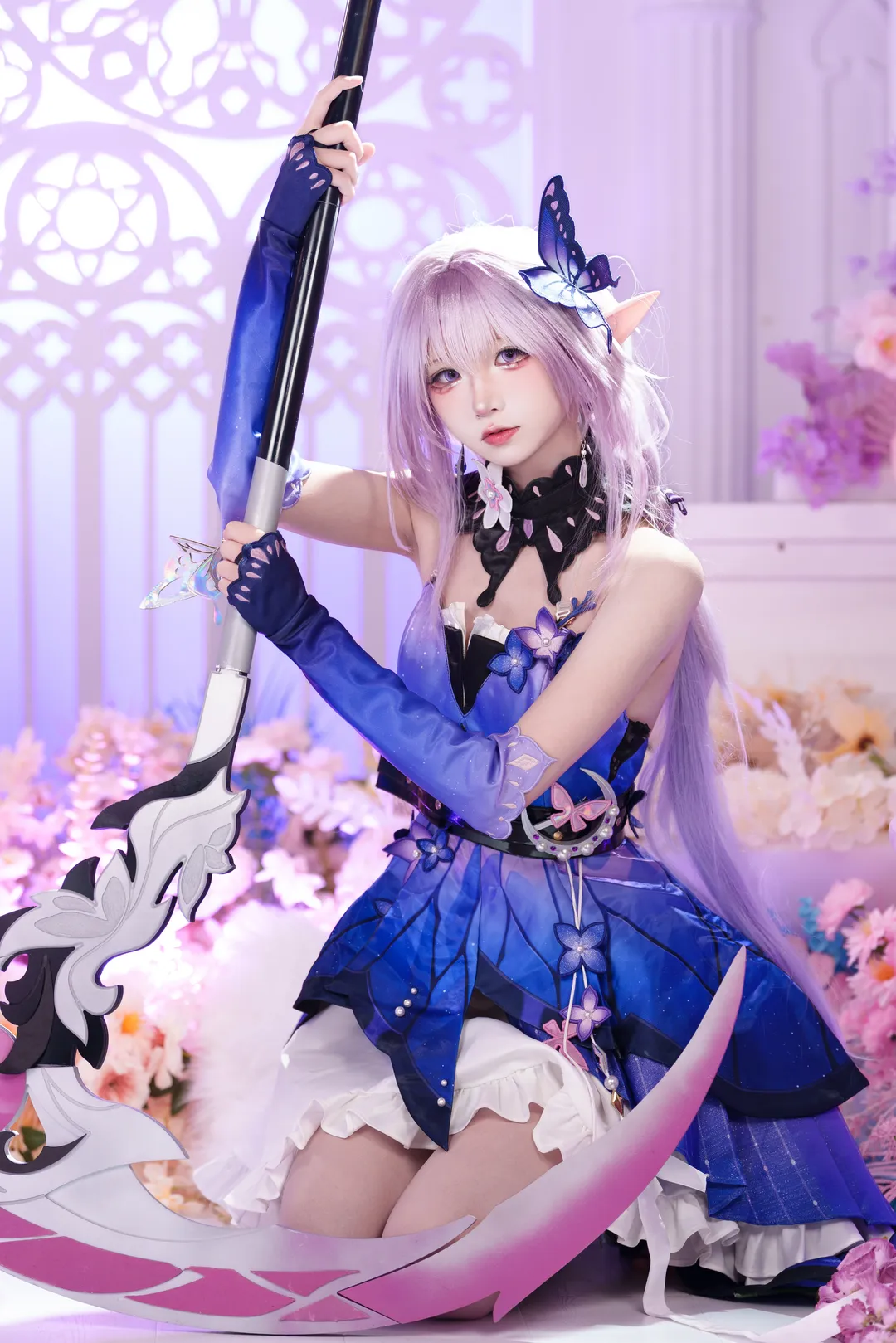 Cosplay, Anime-style photography, Honkai: Star Rail, Castorice cosplay, Sony mirrorless camera