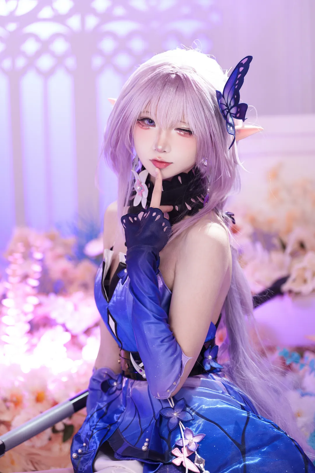 Cosplay, Anime-style photography, Honkai: Star Rail, Castorice cosplay, Sony mirrorless camera - Image 6