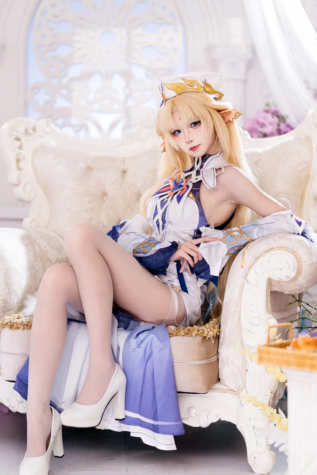 Genshin Impact, Niko cosplay, Sony mirrorless camera, Witch, Angel