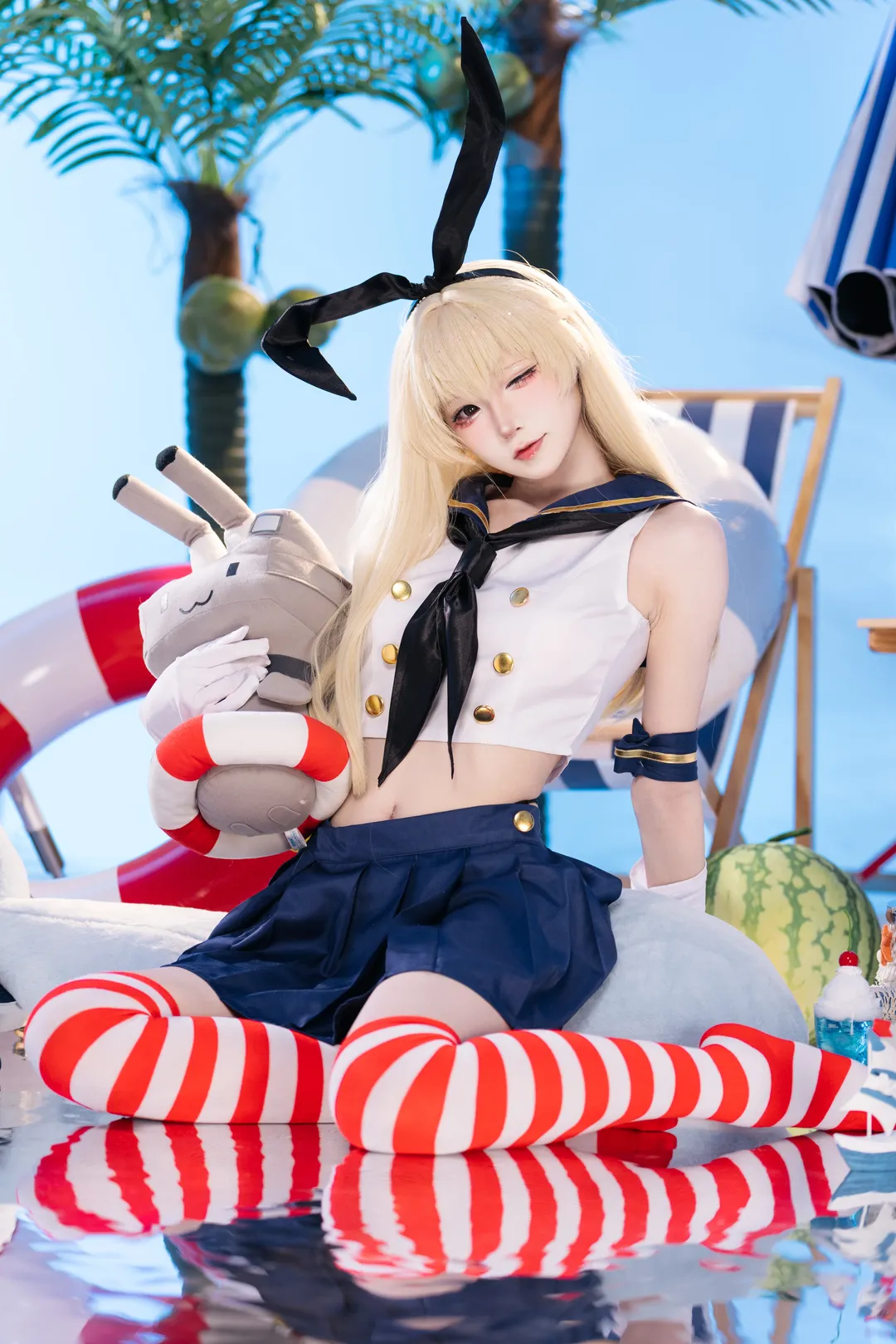岛风cos, 夏日摄影, 索尼微单, 舰队收藏, 航母少女