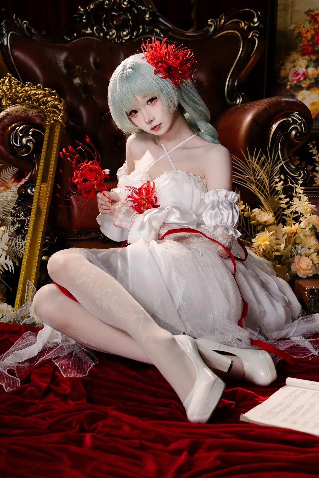 鳴潮, 二次元撮影, フローヴァ コスプレ, コスプレ撮影, バロック様式 - 1枚目