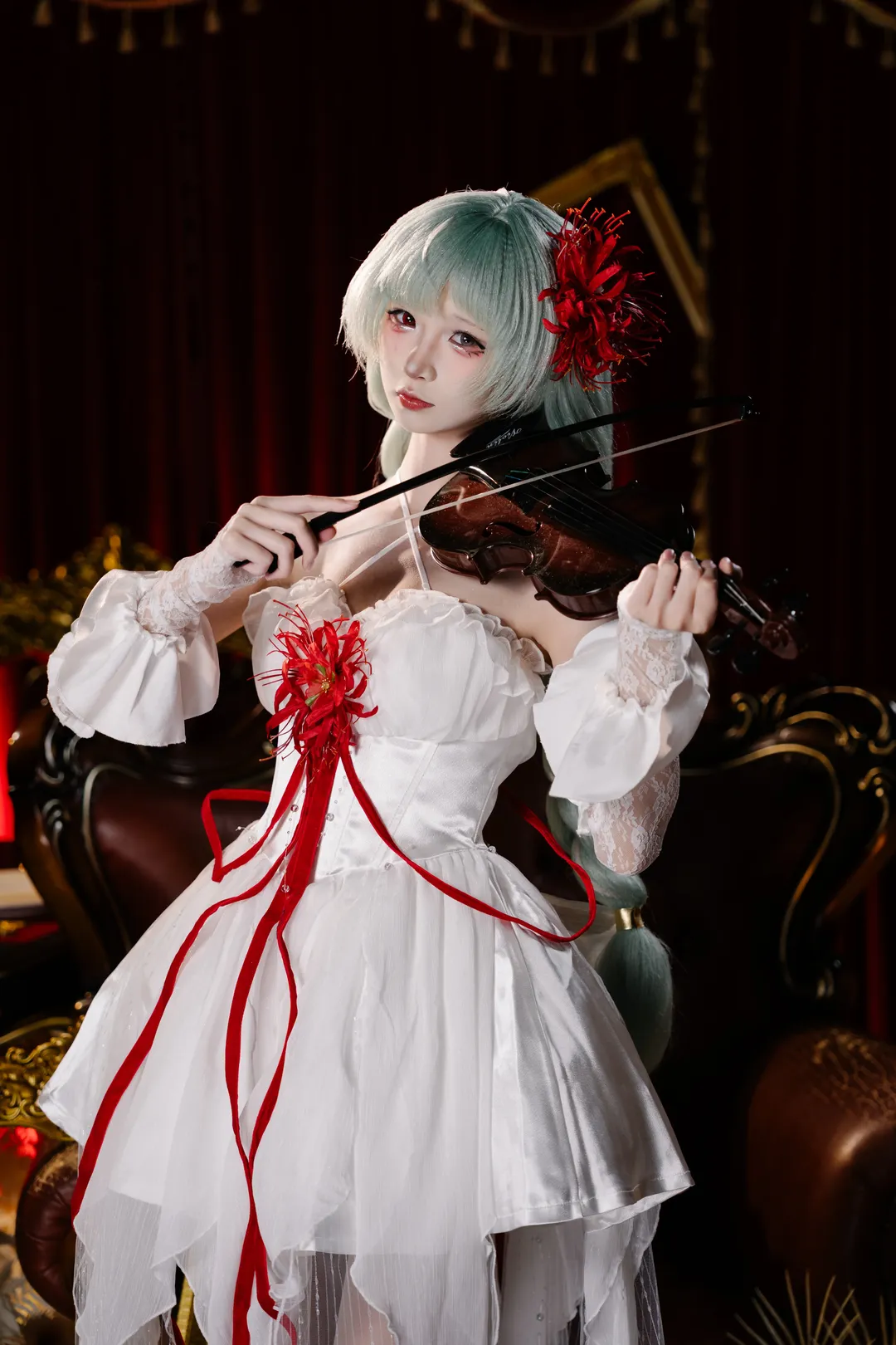 鳴潮, 二次元撮影, フローヴァ コスプレ, コスプレ撮影, バロック様式