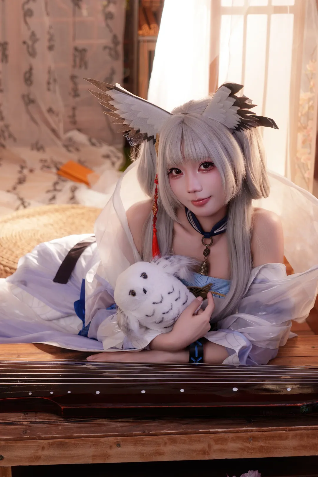 二次元cosplay, 明日方舟, cosplay摄影, 国风cos, 白面鸮cos - 第5张
