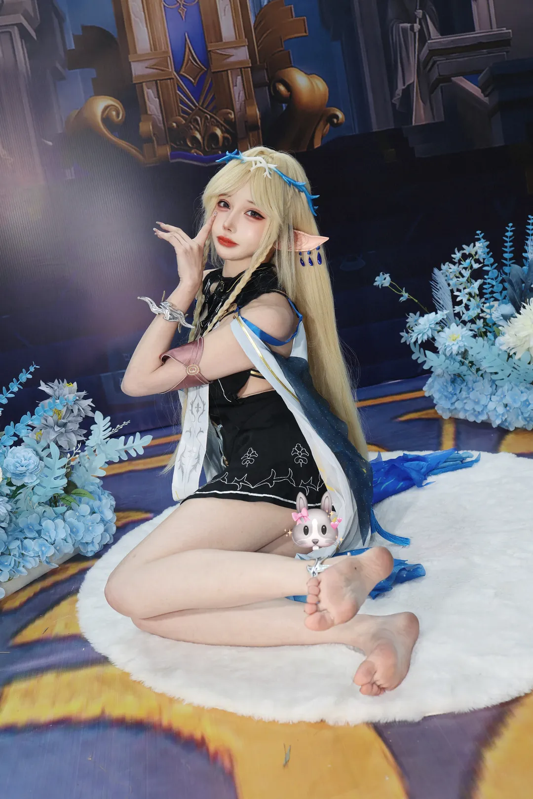 鸣潮, 卡提希娅cos, cosplay摄影, 二次元穿搭, 精灵少女 - 第2张