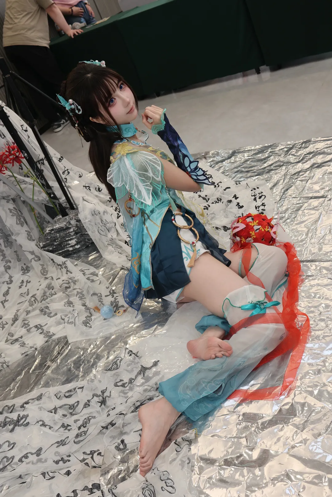 永劫无间, 蓝梦cos, 国风cosplay, 漫展现场, 武侠少女 - 第2张