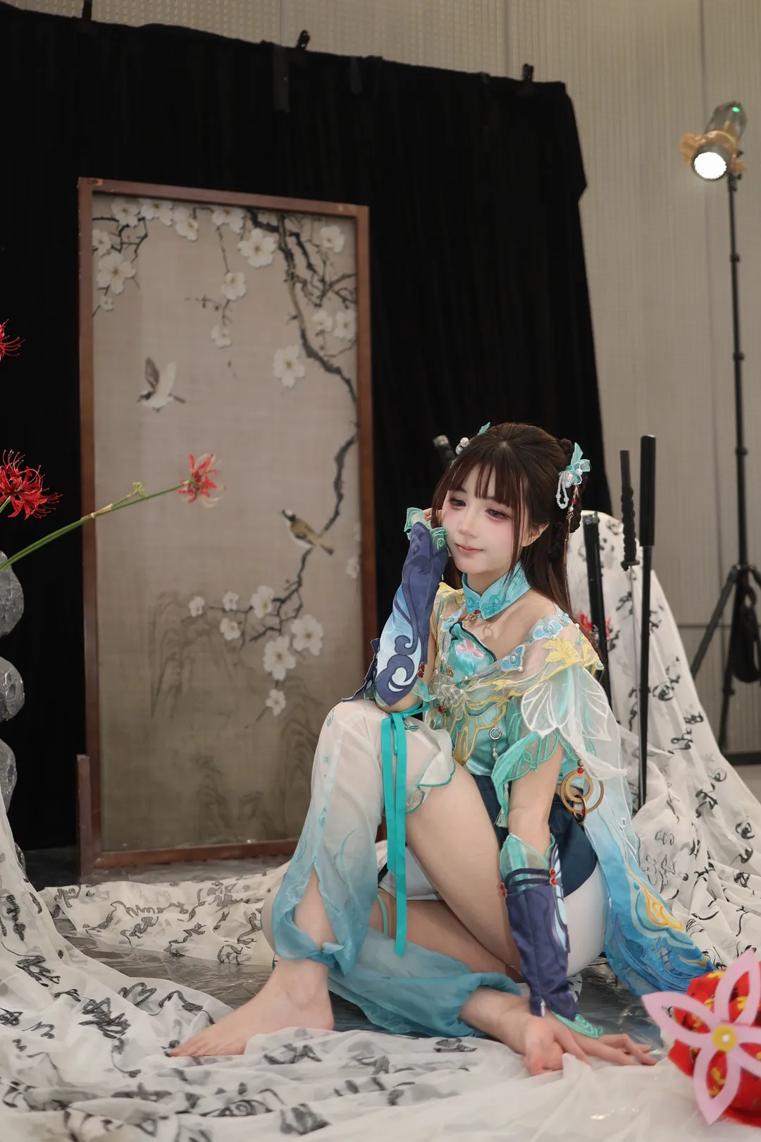 永劫无间, 蓝梦cos, 国风cosplay, 漫展现场, 武侠少女 - 第3张