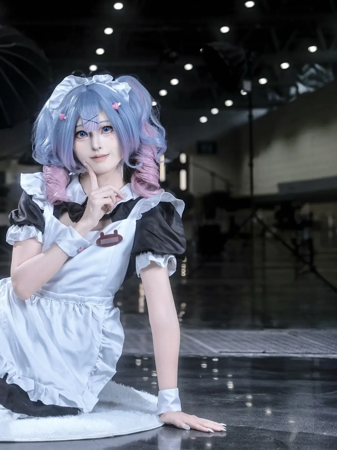 Cosplay, 女仆装, 漫展场照, 兔子洞, 初音cos