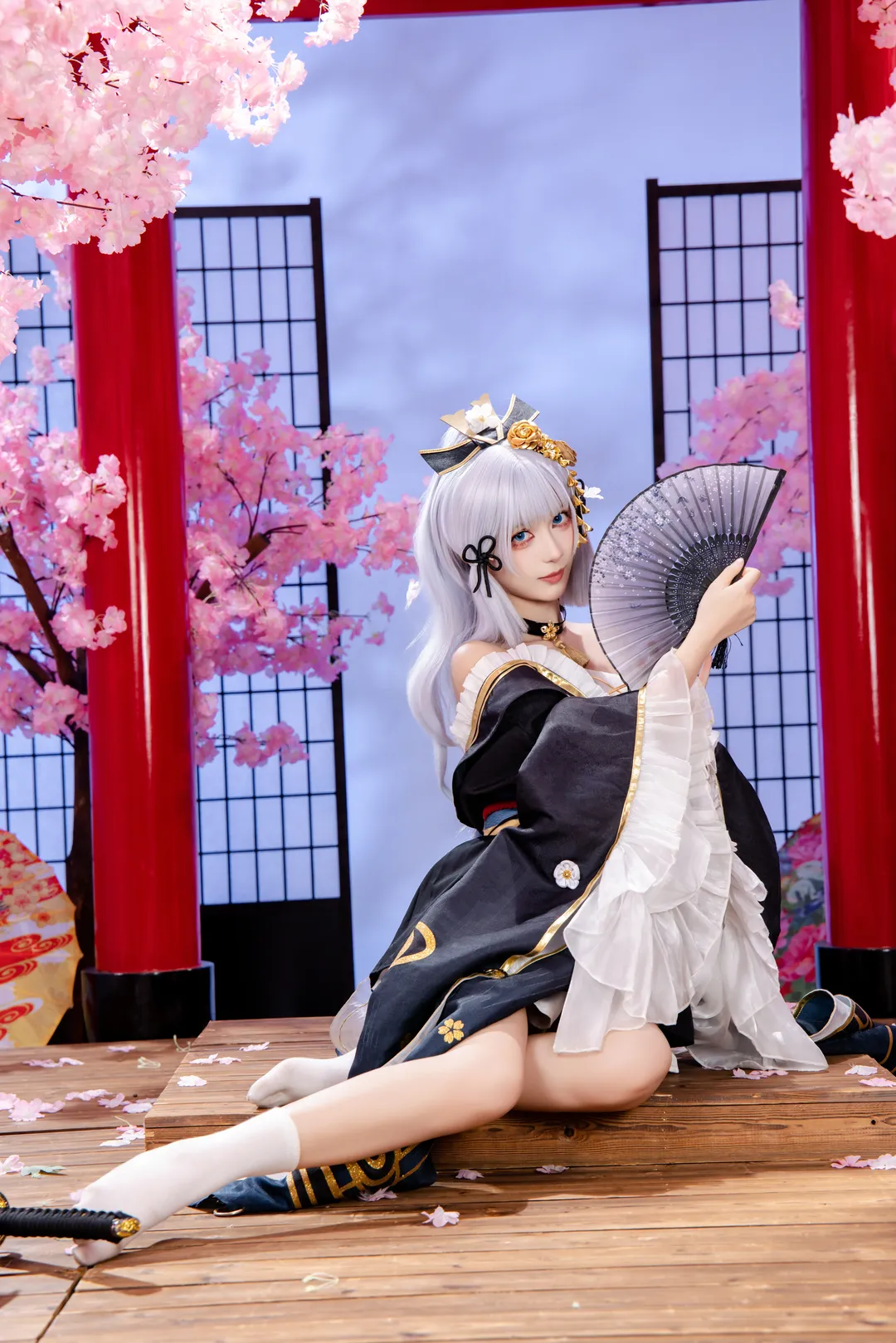 Genshin Impact, Anime cosplay, Kamisato Ayaka cosplay, Photography sharing, Japanese style photoshoot