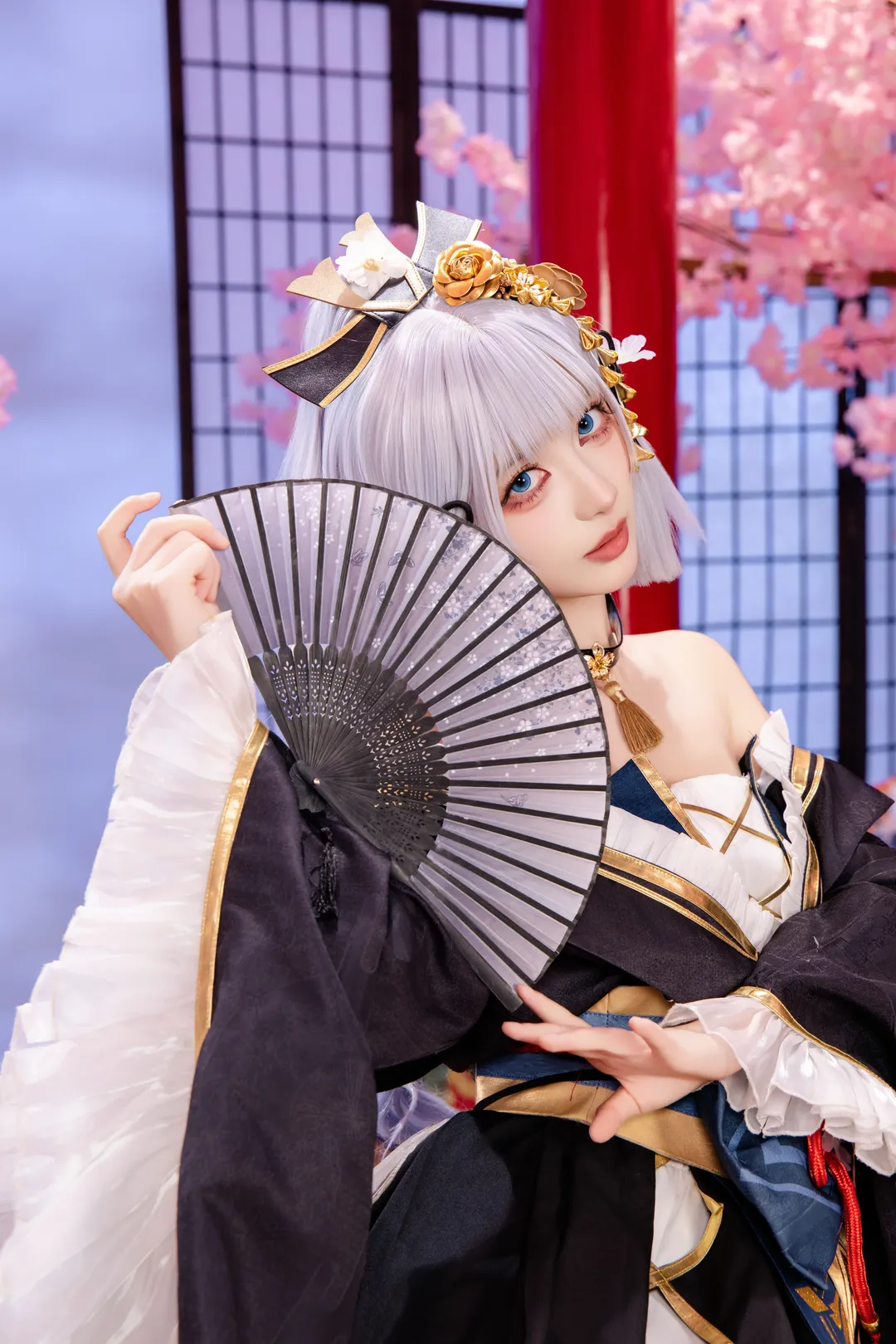 原神, 二次元cosplay, 神里绫华cos, 摄影分享, 和风正片 - 第7张