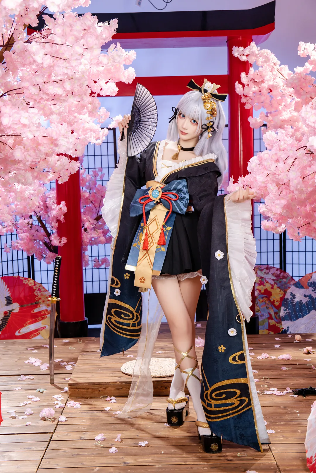 原神, 二次元cosplay, 神里绫华cos, 摄影分享, 和风正片 - 第9张