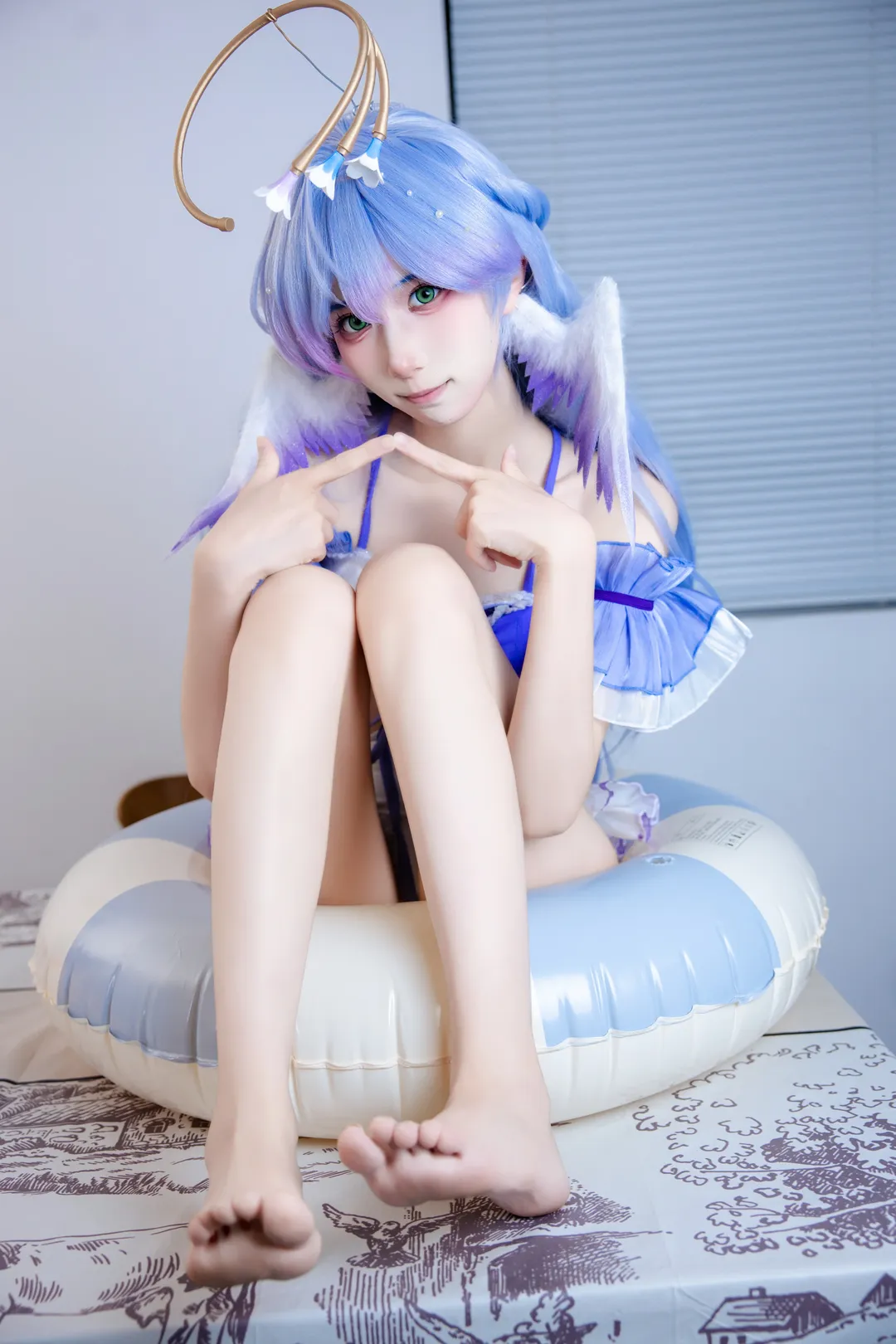 cosplay, 泳装, 星穹铁道, 知更鸟cos, 夏日穿搭 - 第4张