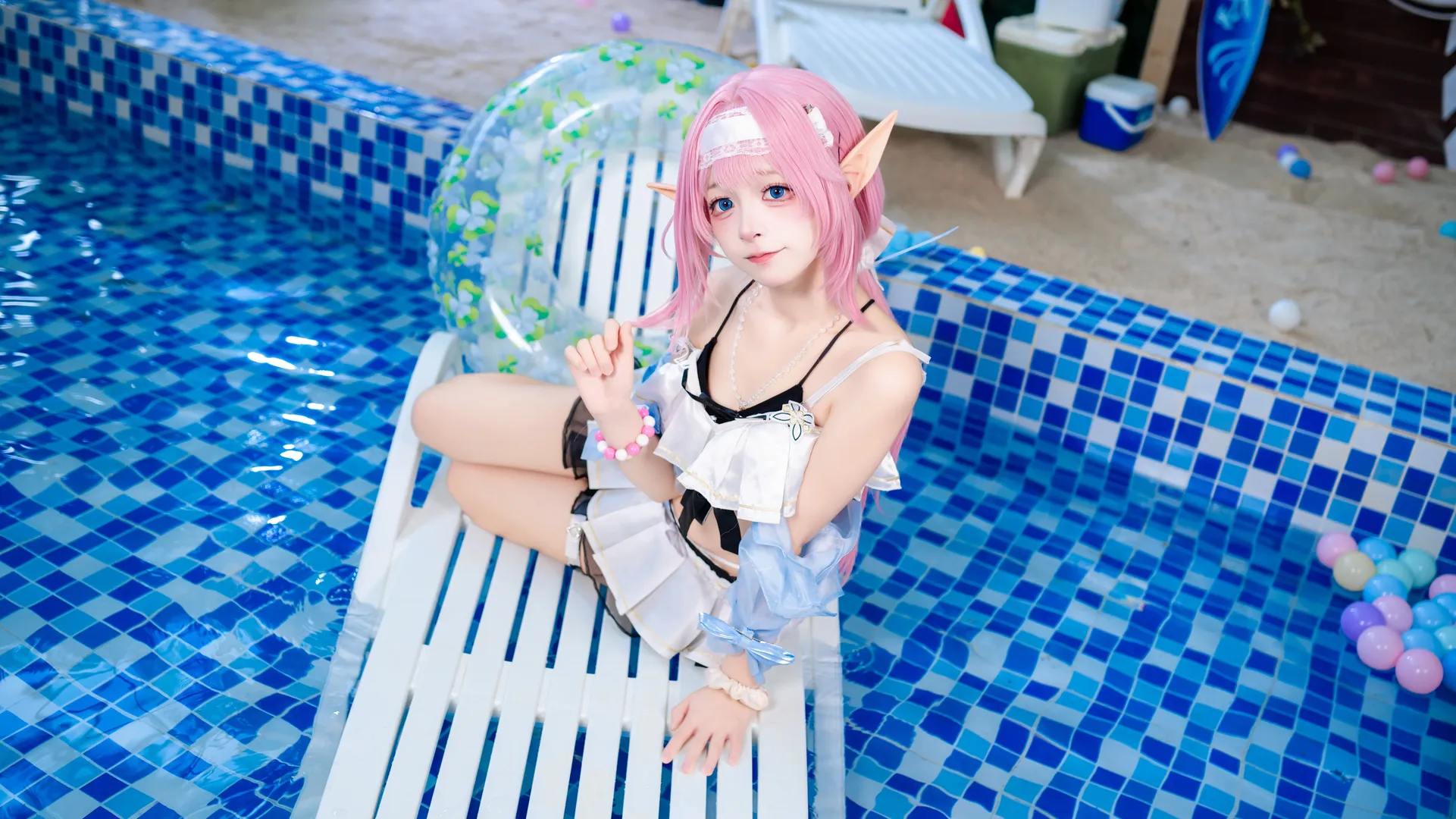 エリシア コスプレ, 崩壊3rd, 水着コスプレ, サマーフィルム, 写真共有 - 3枚目