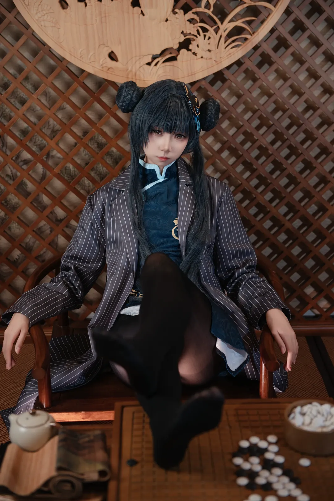 角色扮演, 二次元摄影, 蔚蓝档案, 龙华妃咲cos, 国风cosplay - 第1张